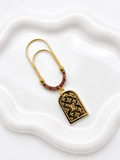 Designer Paper Clip - Gold LV Tag