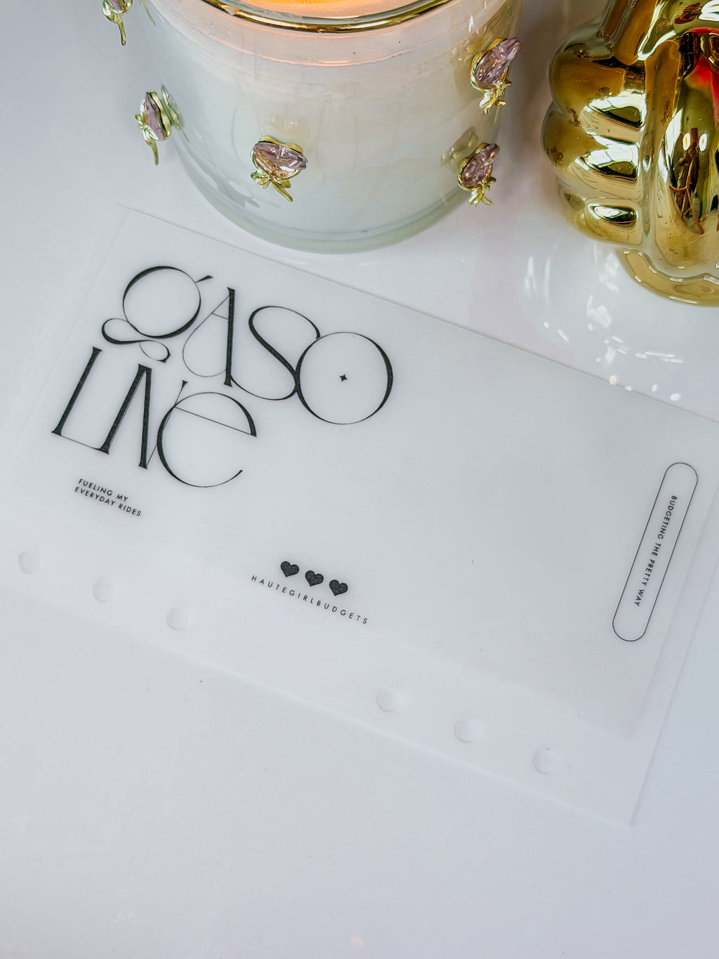 Vellum Cash Envelopes (A6) - Editorial Line