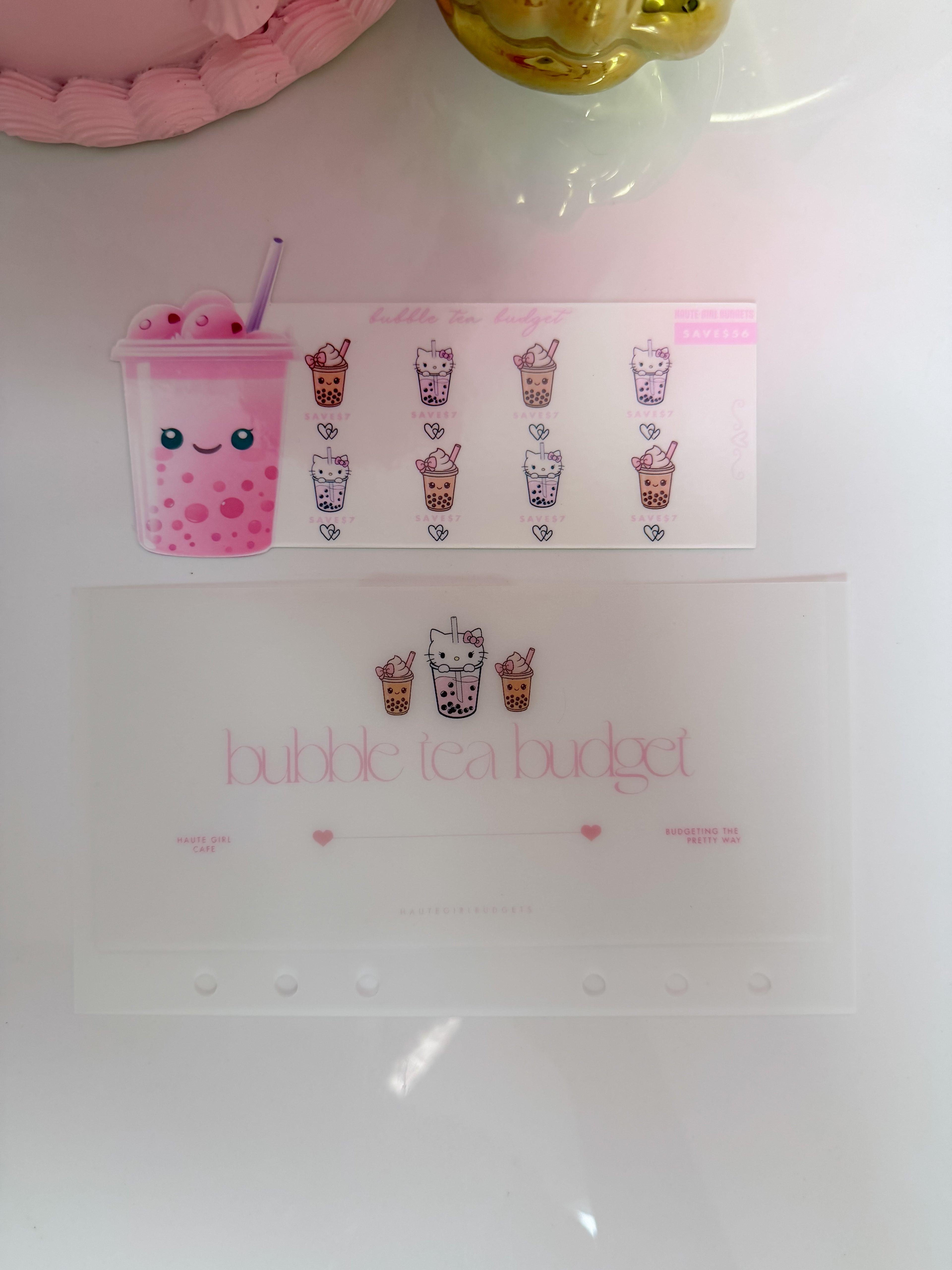 Bubble Tea Budget Savings Challenge Bundle - Save $56