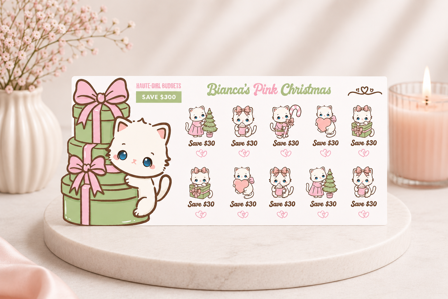 Bianca's Pink Christmas Savings Bundle - Save $300