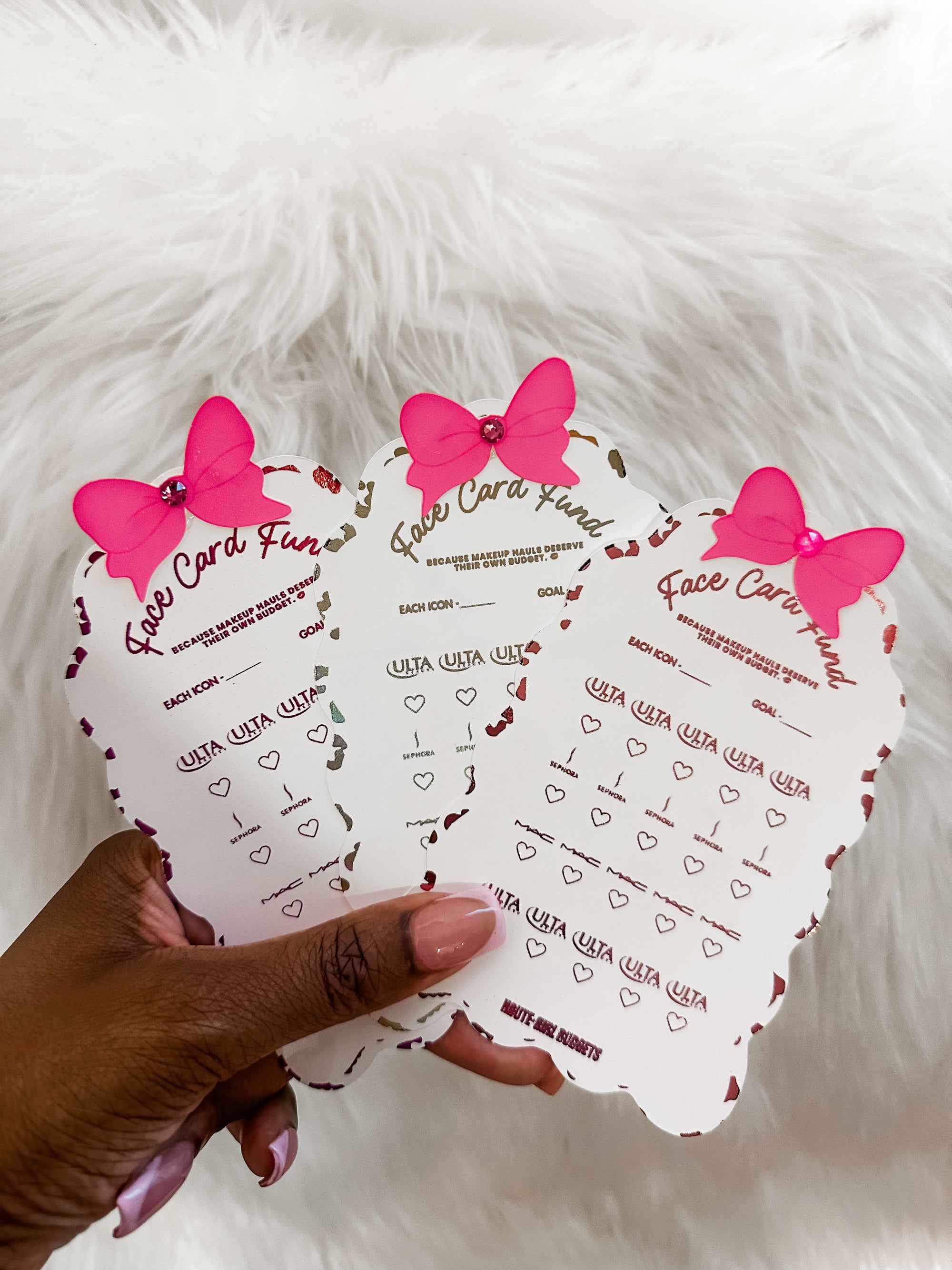 Face Card Fund Savings Challenge