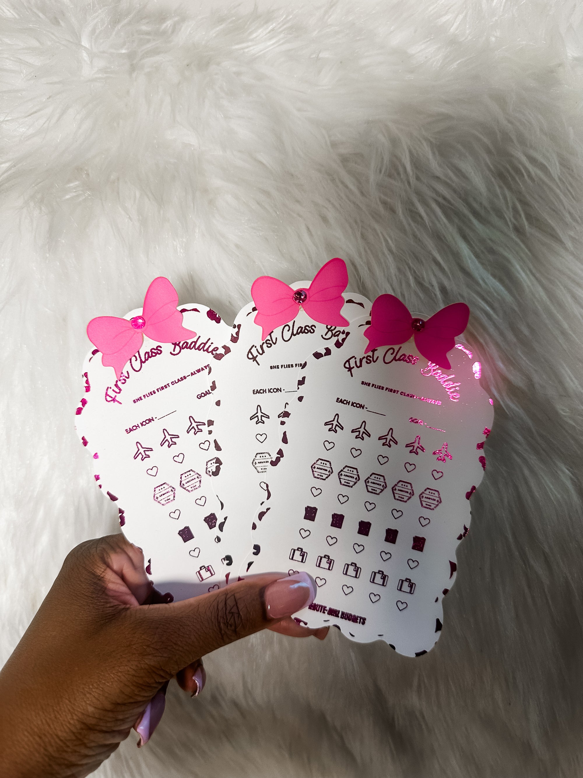 First Class Baddie Savings Tracker