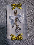 Designer Binder Charm - Chanel V2 - White