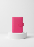 Power Pink - Pebbled Leather A6 Binder