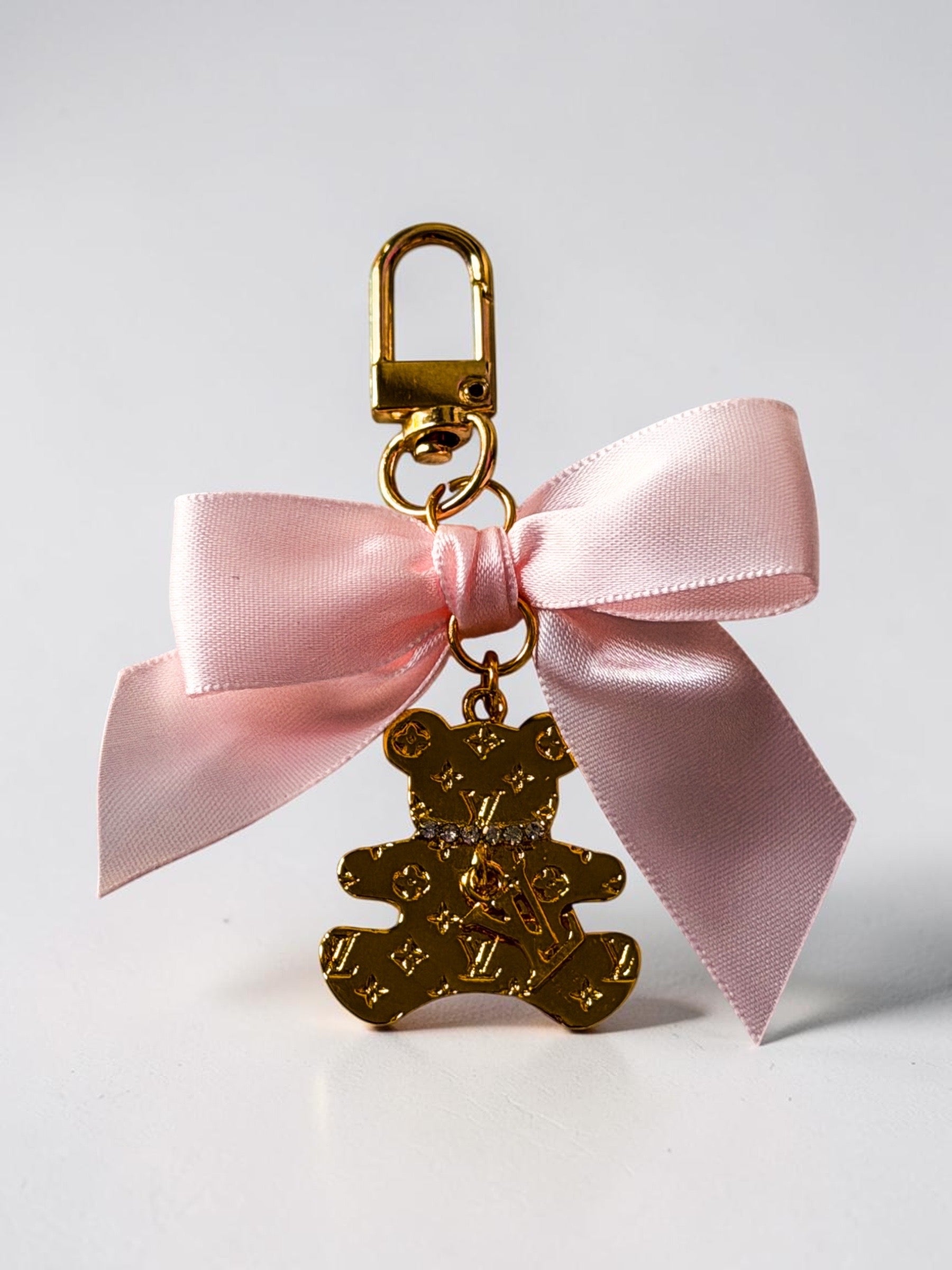 Mini Designer Binder Charms - LV Teddy Bear