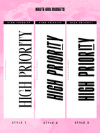 A6 Binder Bookmarks - MATTE VELLUM