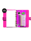 Y2K Game of Money Goals - A6 Laminated Savings Challenge Bundle