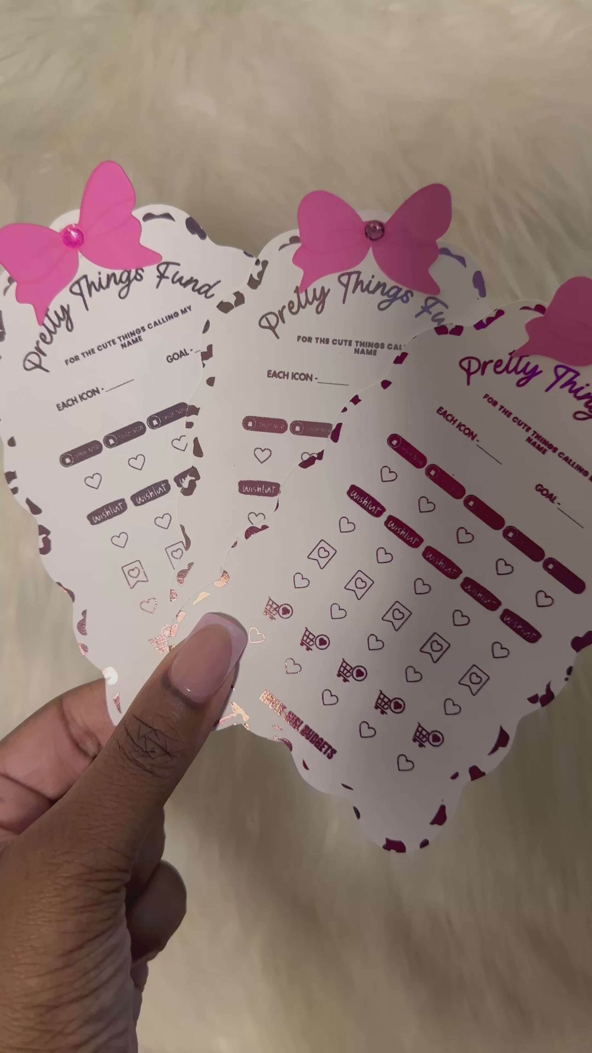 Pretty Things Fund Savings Tracker