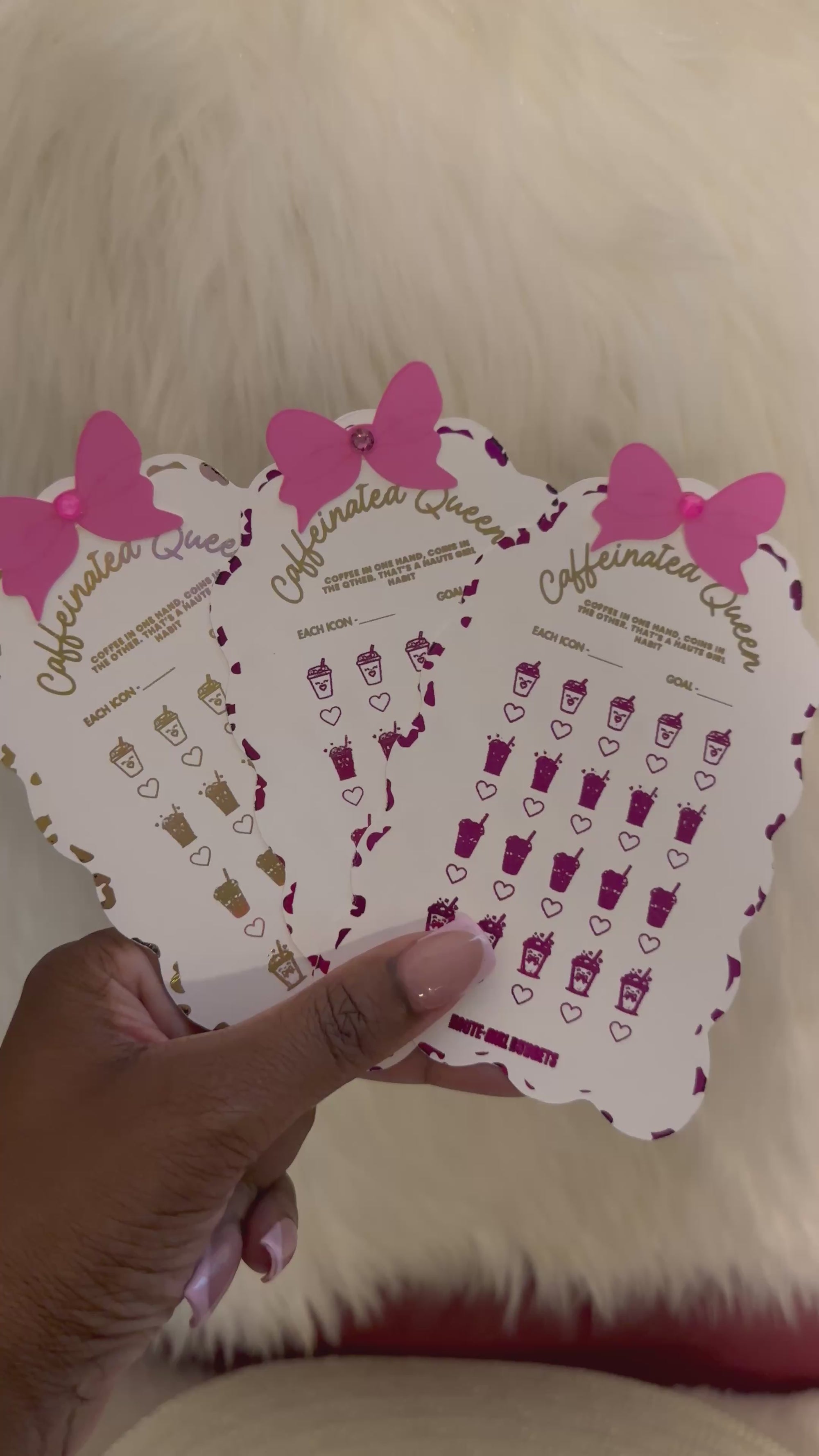 Caffeinated Queen Savings Tracker
