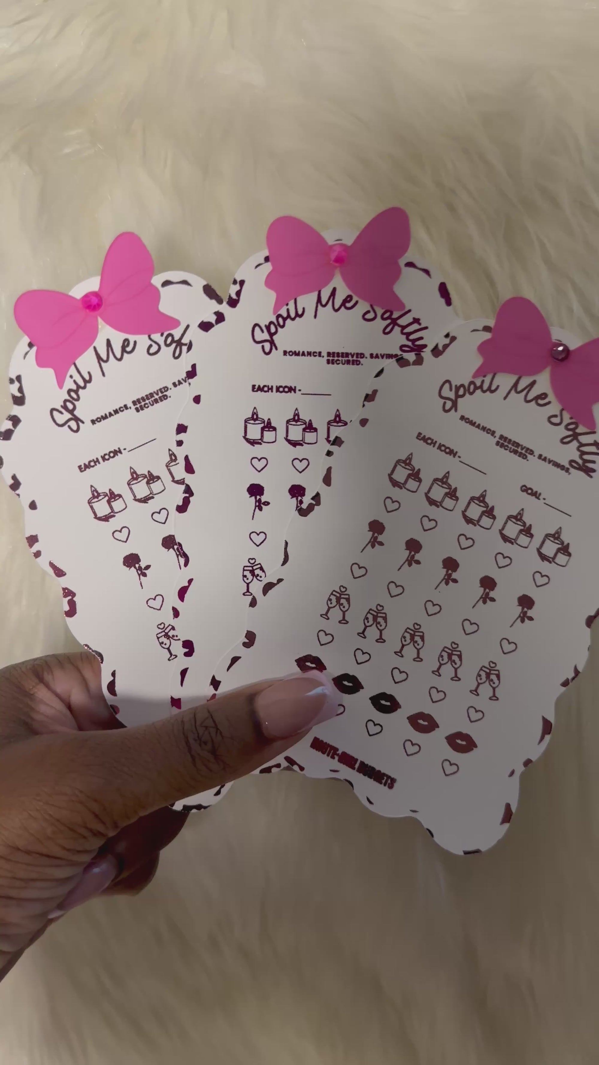 Spoil Me Softly Savings Tracker