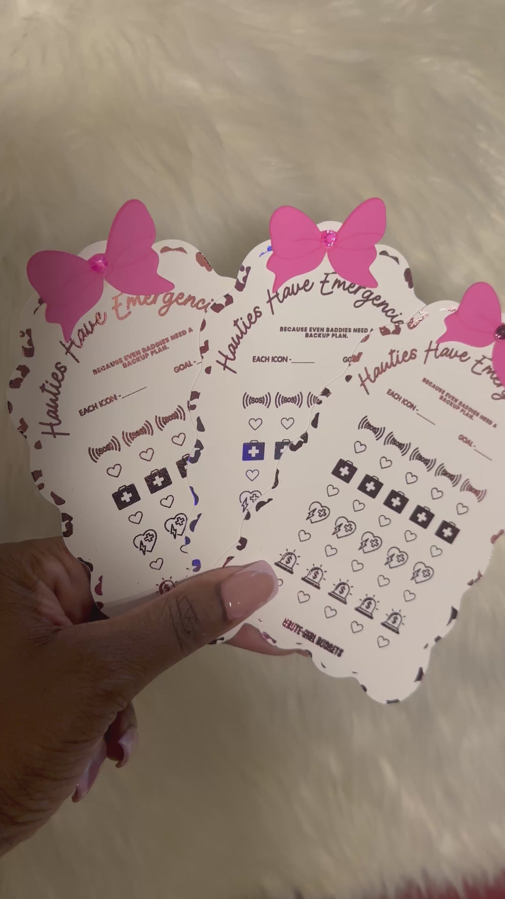 Hauties Have Emergencies too Savings Tracker
