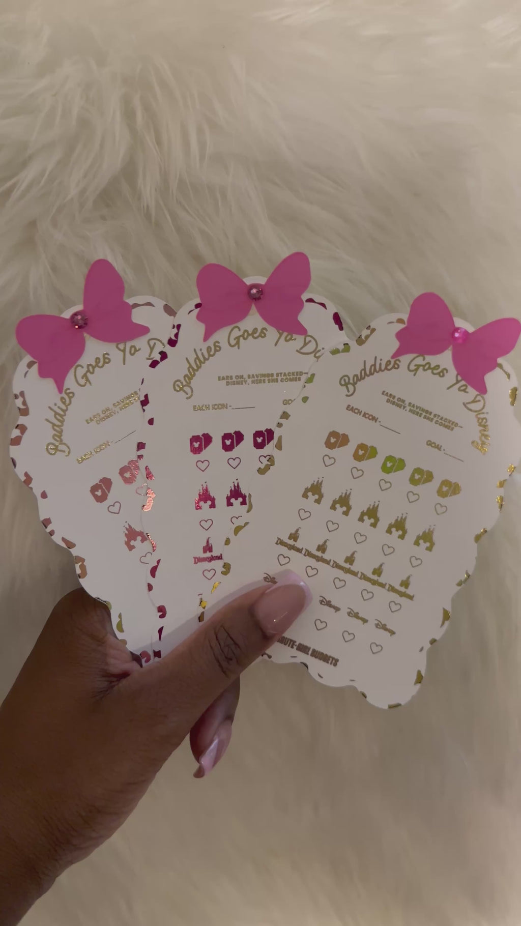 Baddies Goes to Disney Savings Tracker