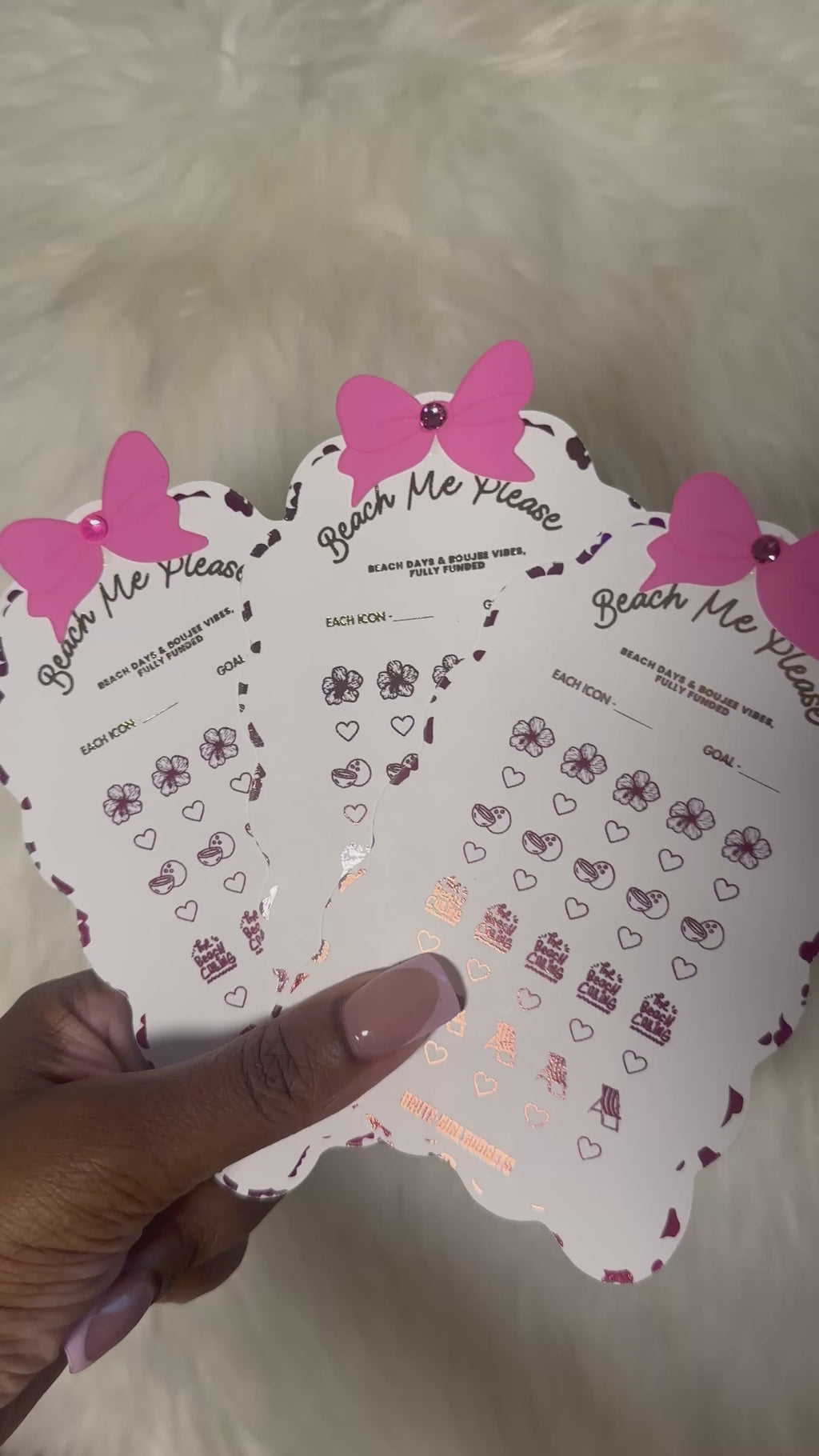 Beach Me Please Savings Tracker