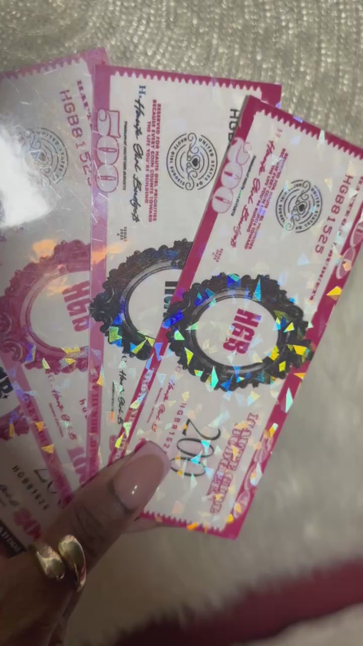 Cash Place Holders