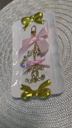 Designer Binder Charm - Chanel V3 - Light Pink