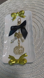 Designer Binder Charm Gucci - Black